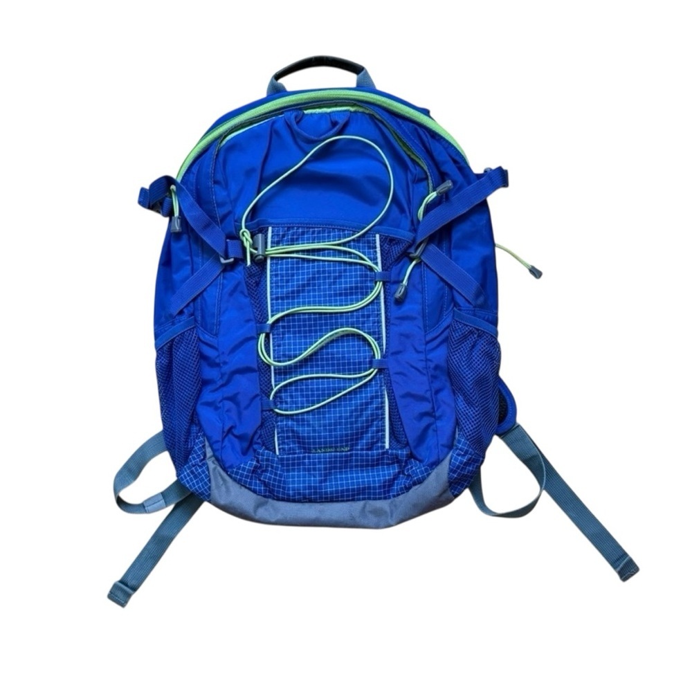 Lands’ End Boys Blue and Green Backpack